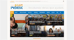 Desktop Screenshot of indesc.org.br