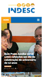 Mobile Screenshot of indesc.org.br